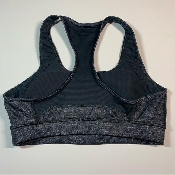 Adidas Small Heather Grey tech fit Racerback compression sports bra - Picture 6 of 9